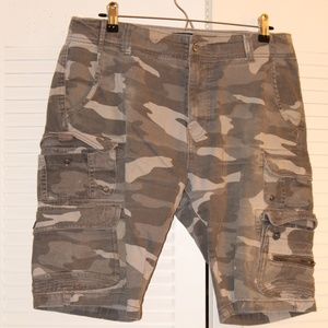 Iron Co. Camo Cargo Shorts
